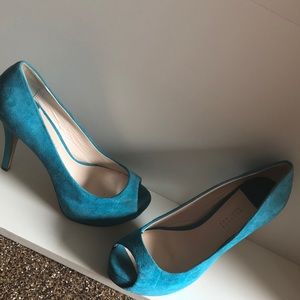 Blue Barney’s New York heels